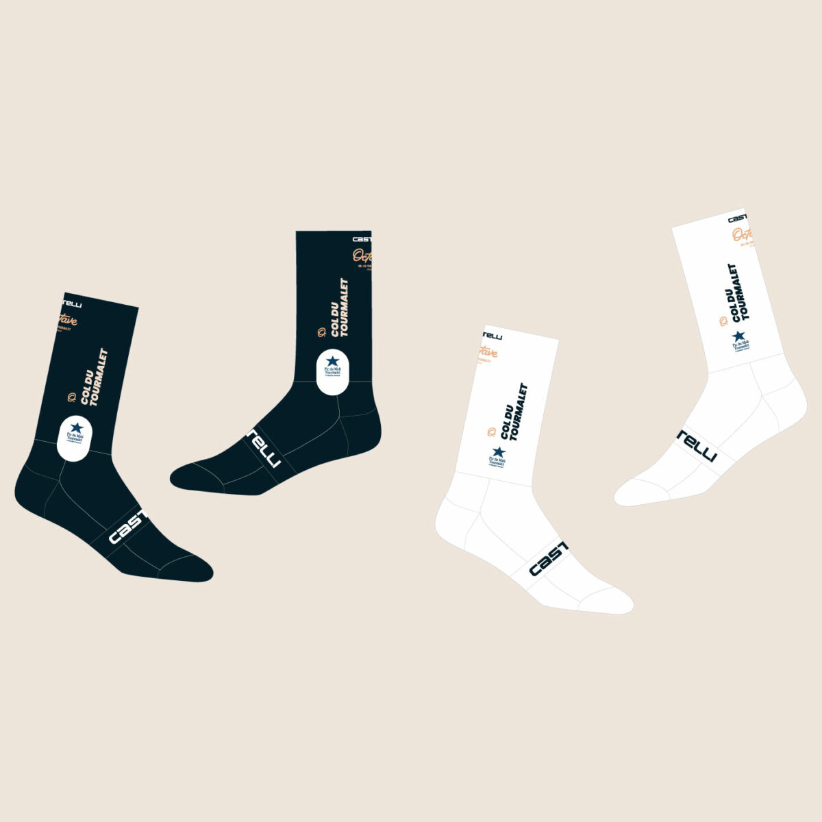 Col du Tourmalet Socks