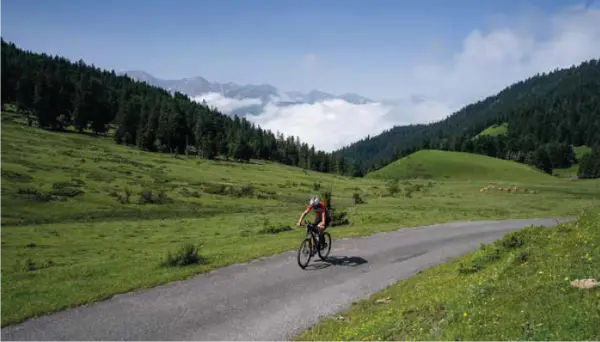 Montée du col de beyrède • octave