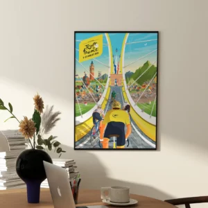 Affiche Officielle Tour de France 2025