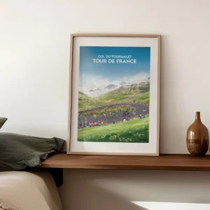 Affiche Tour de France - Col du Tourmalet