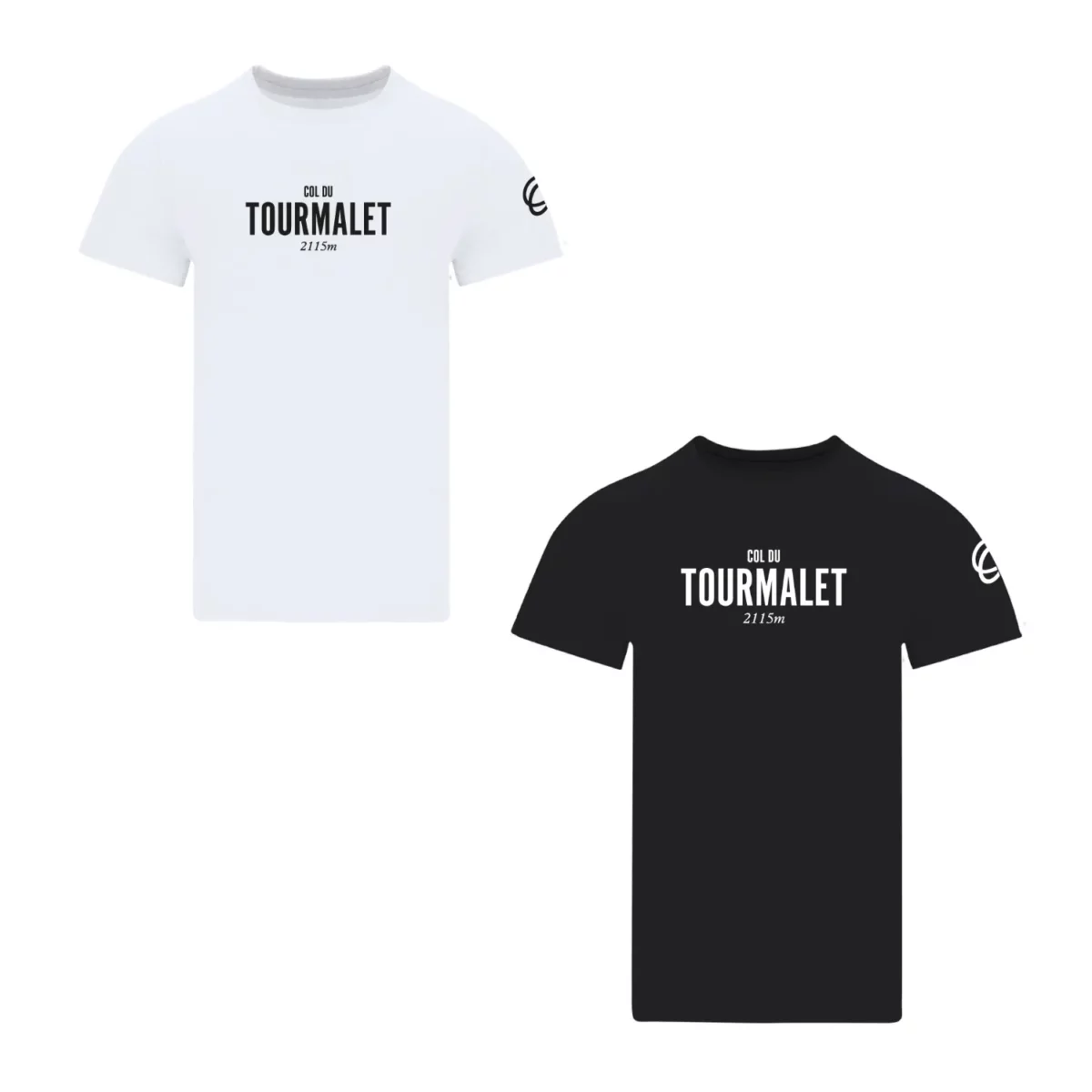 Tshirts-tourmalet-noir-blanc