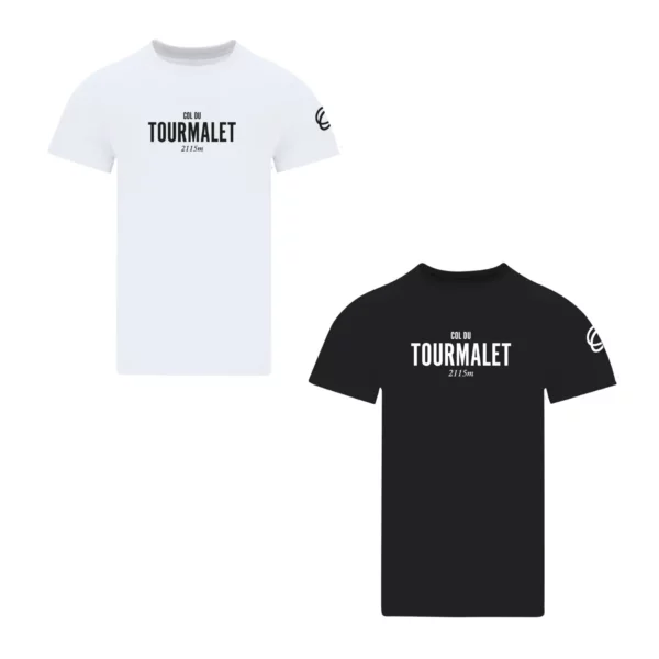 Tshirts-tourmalet-noir-blanc