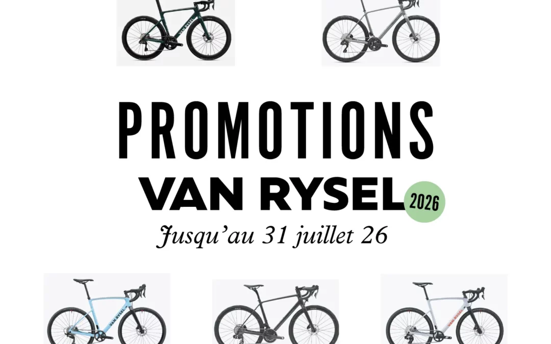 Promotions Van Rysel 2026